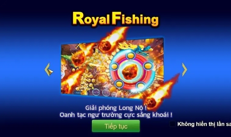 Bắn Cá Royal Fishing tại Rikbet
