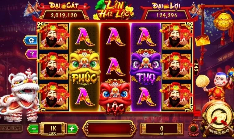 Cách Chơi Nổ Hũ Lân Hái Lộc Tại Rikbet Để Tăng Cơ Hội Thắng 2 Các biểu tượng trong game Nổ Hũ Lân Hái Lộc tại Rikbet