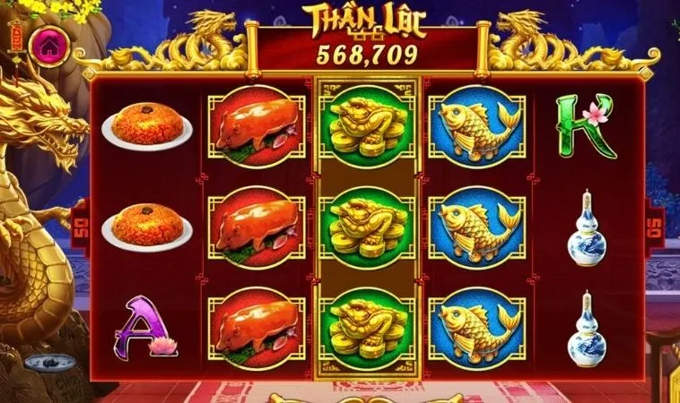 Giao diện chơi Nổ Hũ Xin Xăm tại Rikbet
