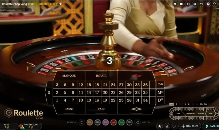 Hướng Dẫn Cách Chơi Roulette Tại Nhà Cái Rikbet Hiệu Quả Nhất 2 Bàn cược Roulette Tại Nhà Cái Rikbet