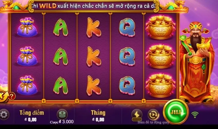 Cách chơi Nổ Hũ Thần Tài tại Rikbet